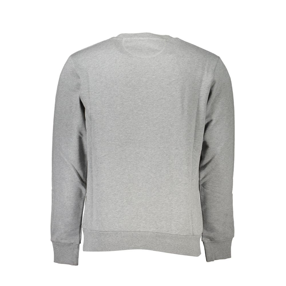 La Martina Brown Cotton Men Sweater