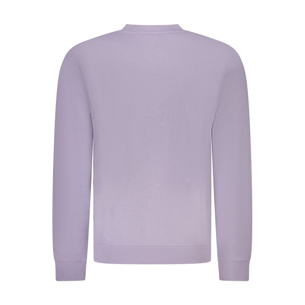Hugo Boss Purple Cotton Sweater