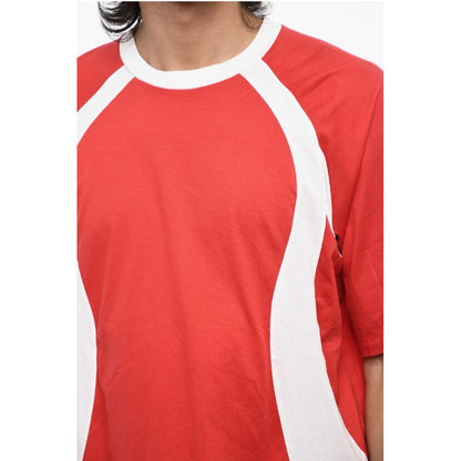 Dsquared² Two-Tone Cotton Crew-neck T-shirt