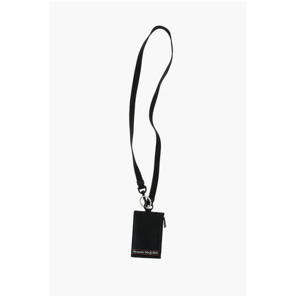 Alexander McQueen leather card holder