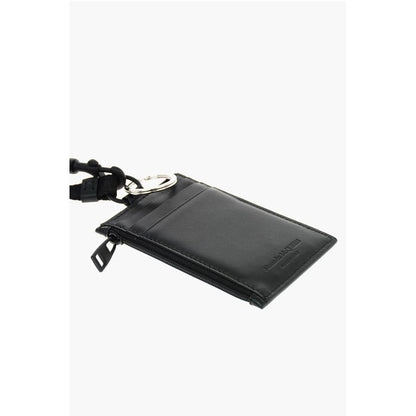 Alexander McQueen leather card holder