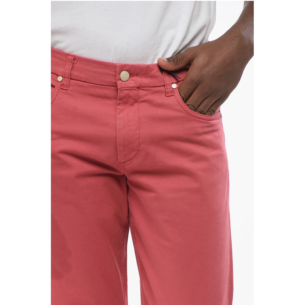 Corneliani ID LUXURY Straight Fit Denims with Embroidered Logo