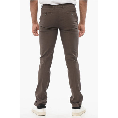 Corneliani Linen Blended Chinos Pants