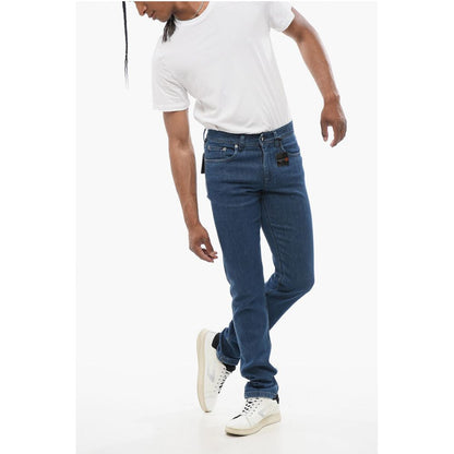 Corneliani ID Dark Washed Denims with Belt Loops 16cm