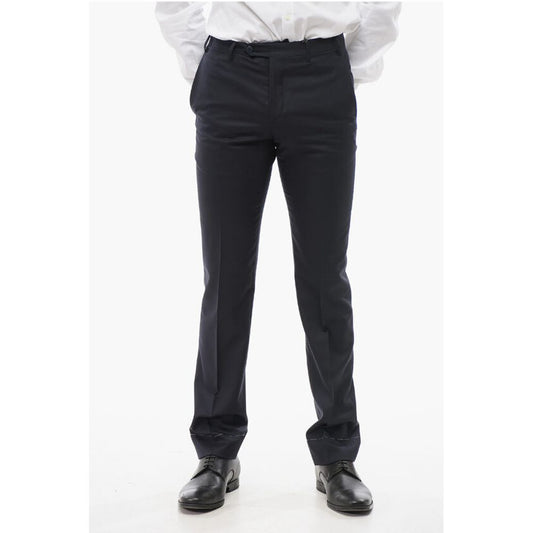 Corneliani Virgin Wool Pants with Belt Loops