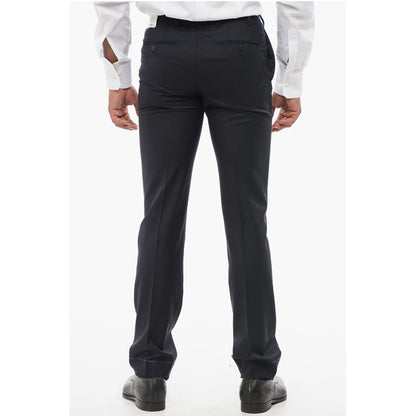 Corneliani Virgin Wool Pants with Belt Loops