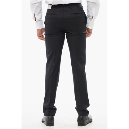 Corneliani 4-Pocketed MANTUA Virgin Wool Pants