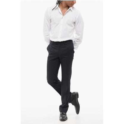 Corneliani 4-Pocketed MANTUA Virgin Wool Pants