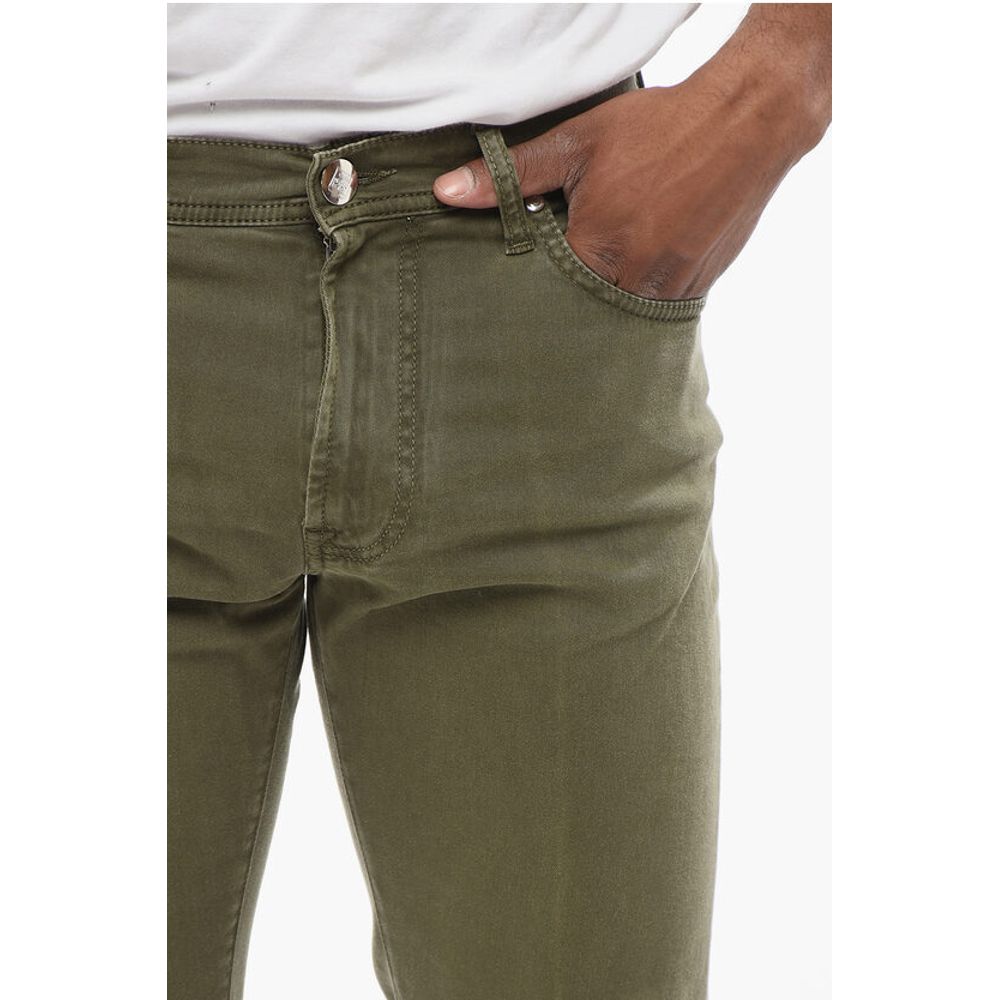 Corneliani ID 5-Pocketed Stretch Cotton Pants
