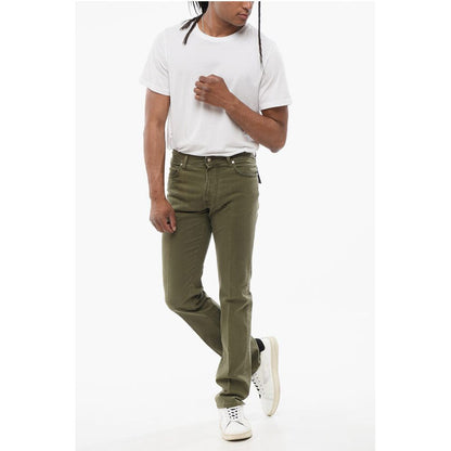 Corneliani ID 5-Pocketed Stretch Cotton Pants
