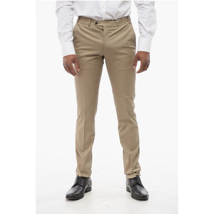 Corneliani BI ELASTIC 4-Pocketed Cotton Blend Pants