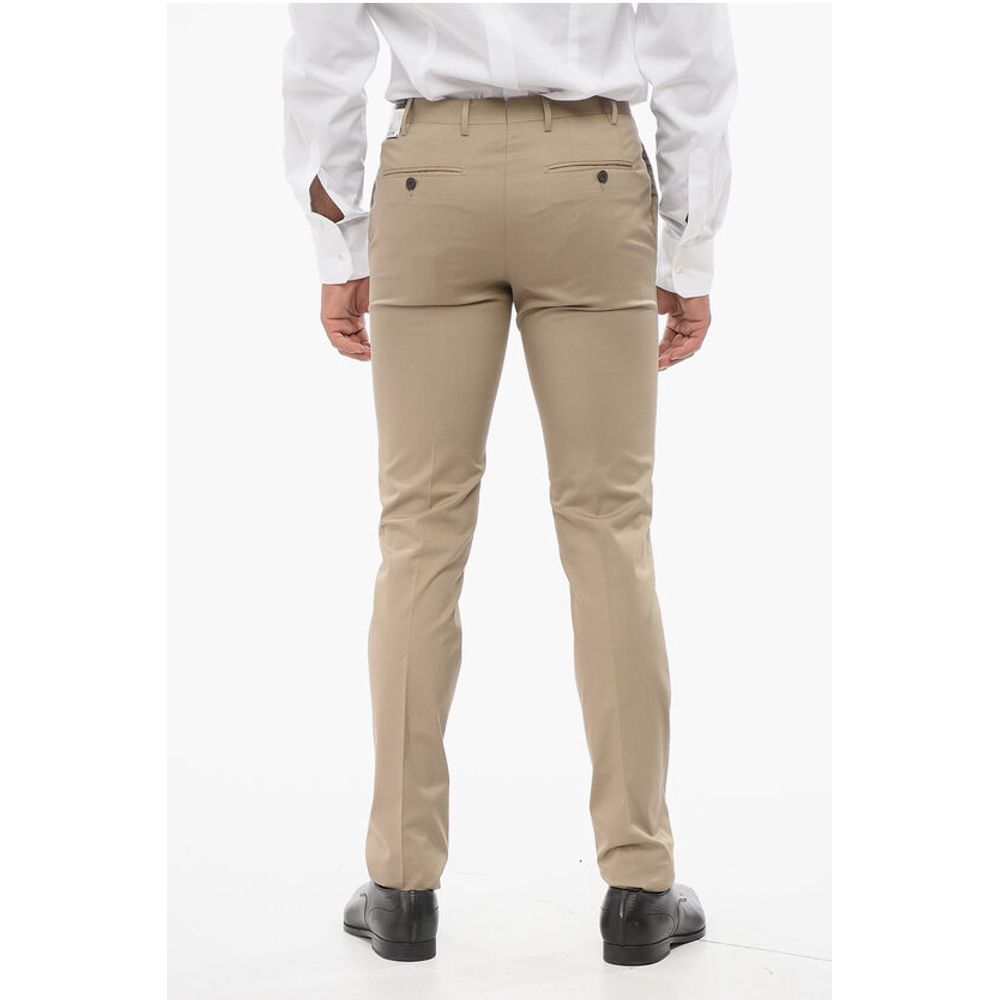 Corneliani BI ELASTIC 4-Pocketed Cotton Blend Pants