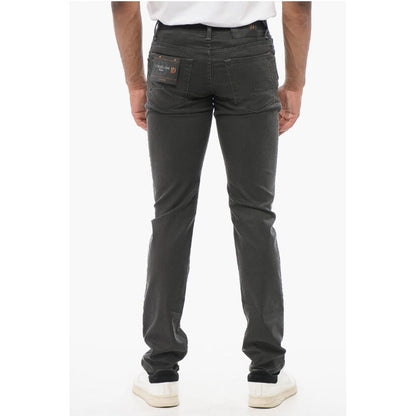 Corneliani ID Stretch Cotton Slim Fit Denims 16cm