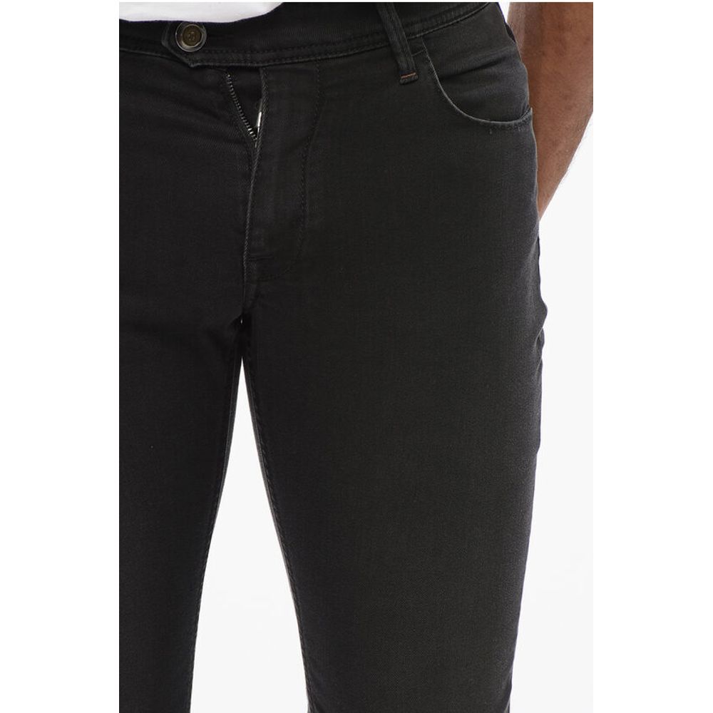 Corneliani ID Stretch Cotton Slim Fit Denims 16cm