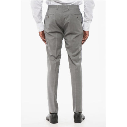 Corneliani CC COLLECTION Half-lined REFINED Stretch Wool Suit