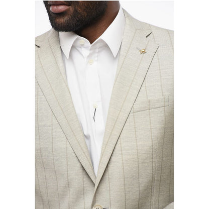 Corneliani CC COLLECTION Pinstriped REFINED Virgin Wool Suit