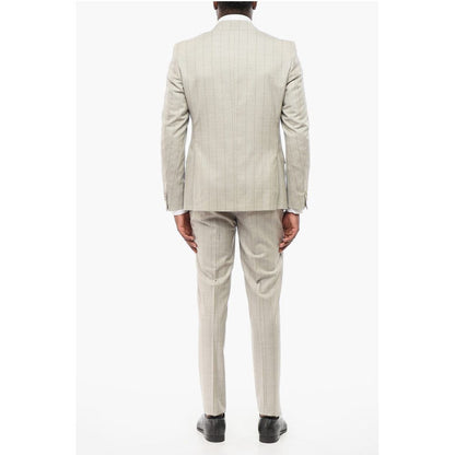 Corneliani CC COLLECTION Pinstriped REFINED Virgin Wool Suit
