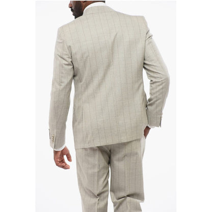 Corneliani CC COLLECTION Pinstriped REFINED Virgin Wool Suit