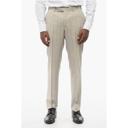 Corneliani CC COLLECTION Pinstriped REFINED Virgin Wool Suit
