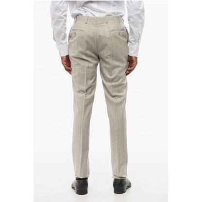 Corneliani CC COLLECTION Pinstriped REFINED Virgin Wool Suit