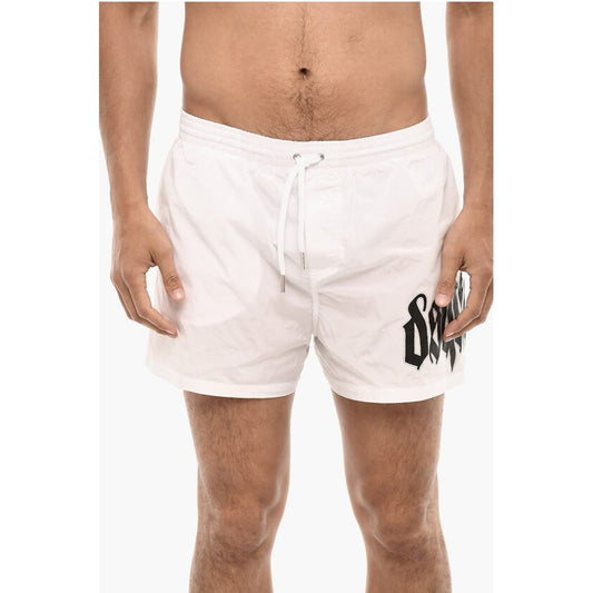 Dsquared² Swim Shorts GOTHIC With Logo Print