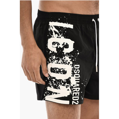 Dsquared² Logo Print ICON Swim Shorts