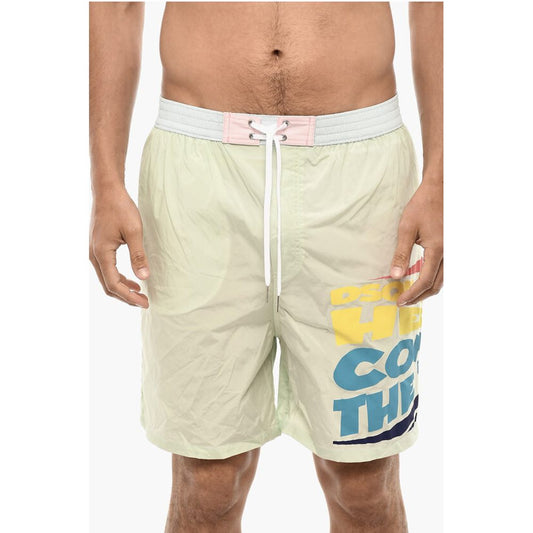 Dsquared² Printed SUN Swim Shorts