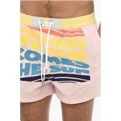 Dsquared² Printed SUN Swim Shorts