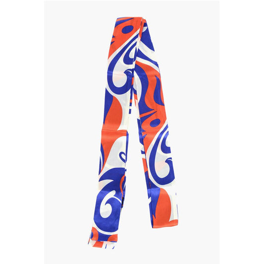 Dsquared² Patterned Silk Slim Foulard