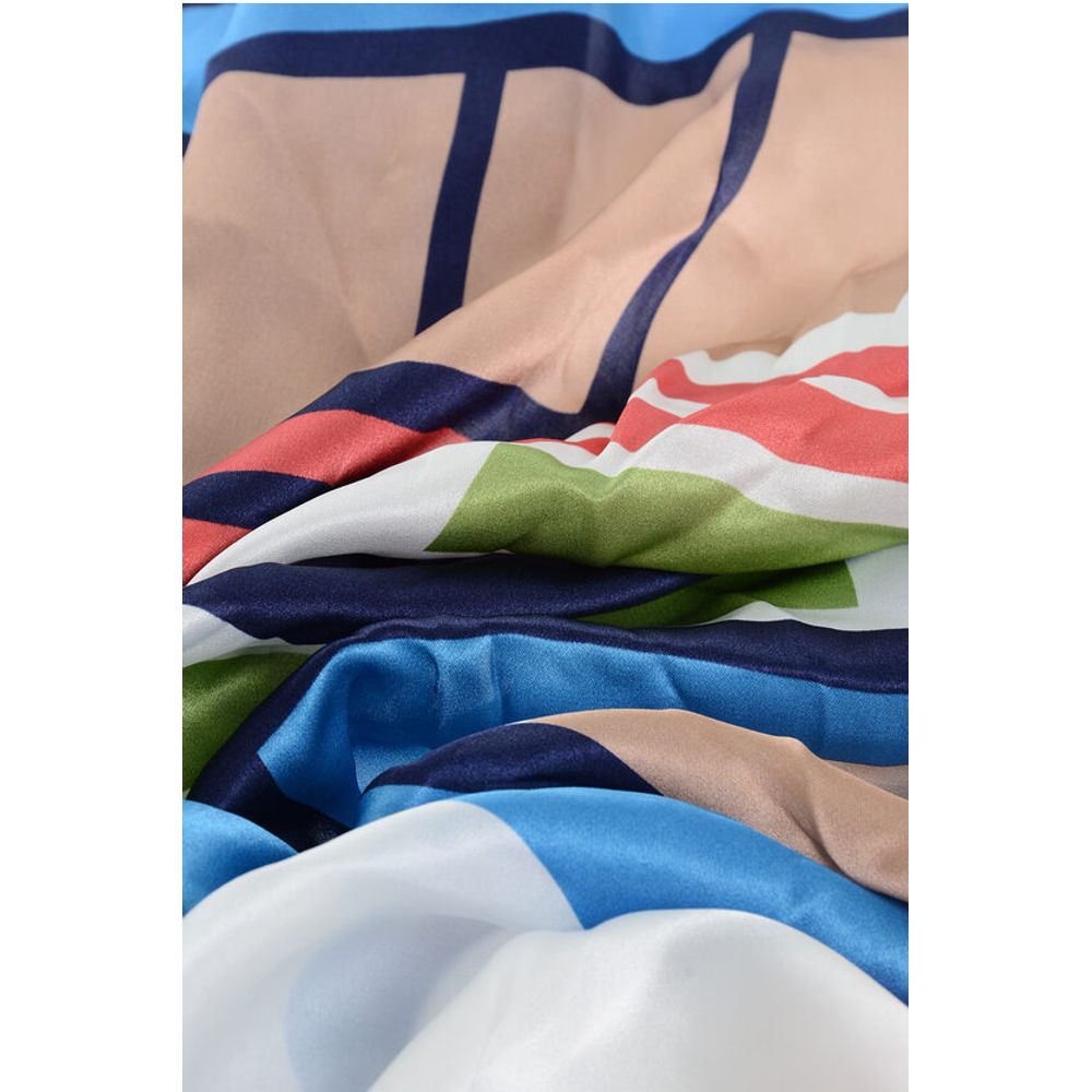 Dsquared² Geometrical Patterned Silk Foulard