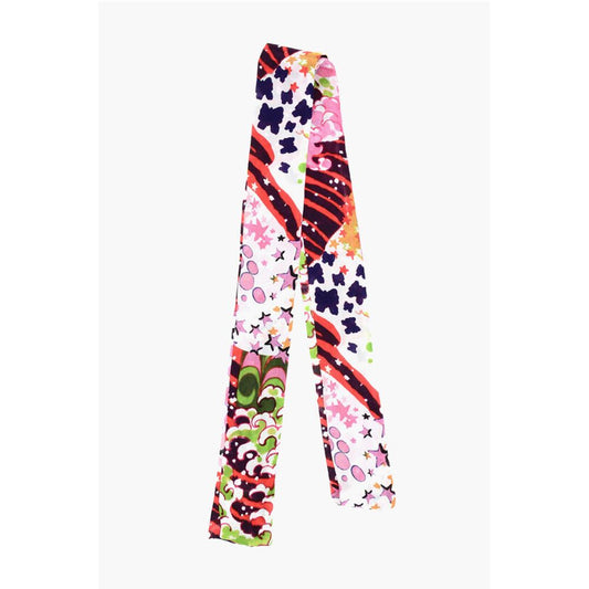Dsquared² Patterned Silk Slim Foulard