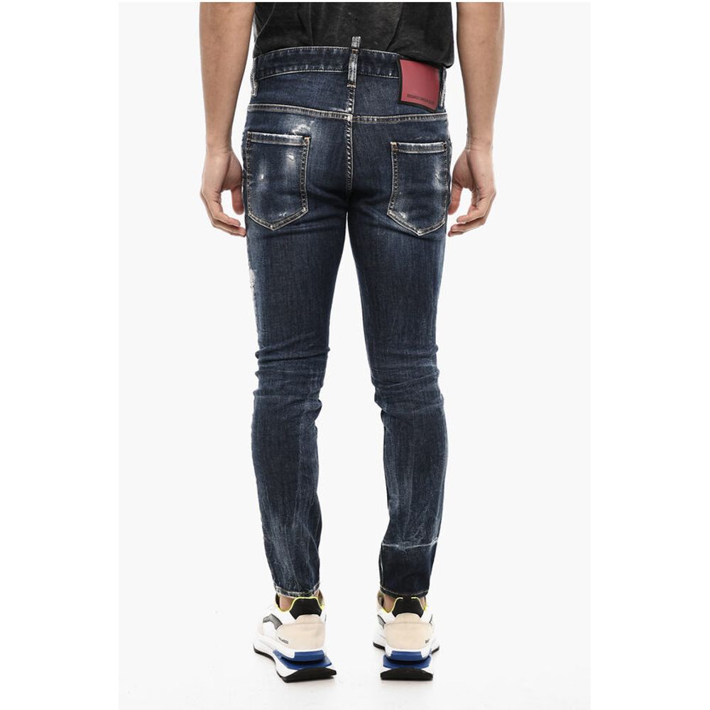 Dsquared² Distressed Stonewashed Jeans