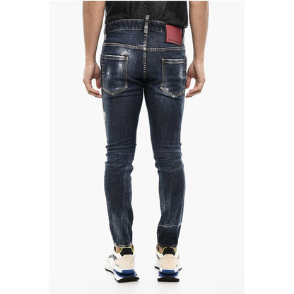 Dsquared² Distressed Stonewashed Jeans