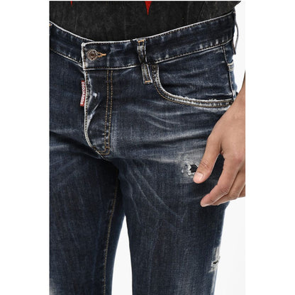 Dsquared² Distressed Stonewashed Jeans