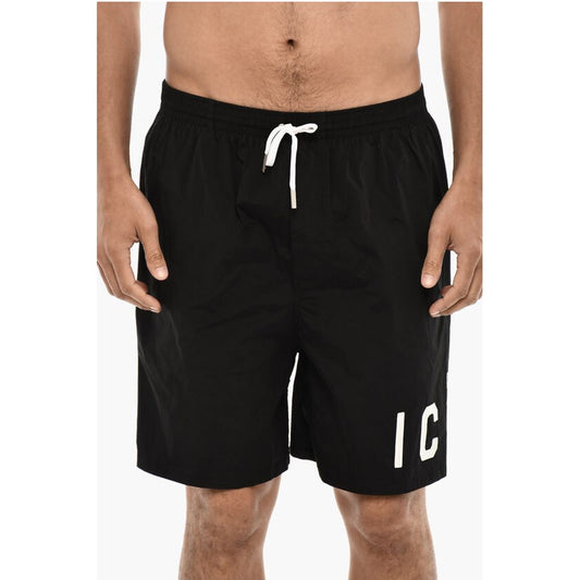 Dsquared² Logo Print ICON Swim Shorts