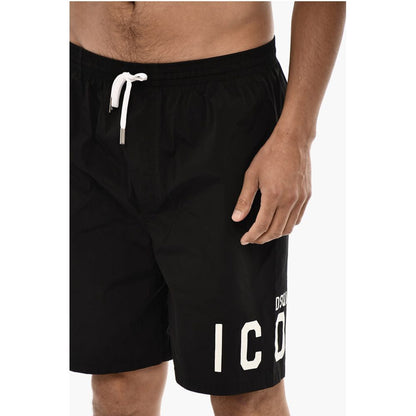 Dsquared² Logo Print ICON Swim Shorts