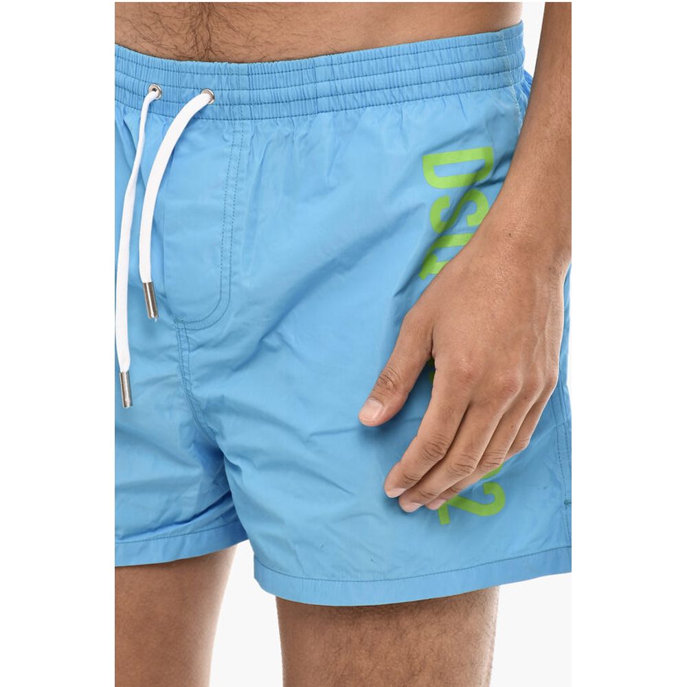 Dsquared² Logo Print Swim Shorts