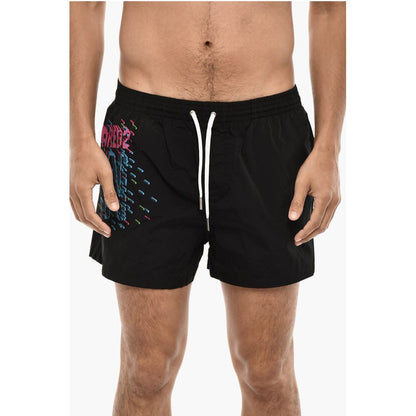 Dsquared² Printed GLITCH Swim Shorts