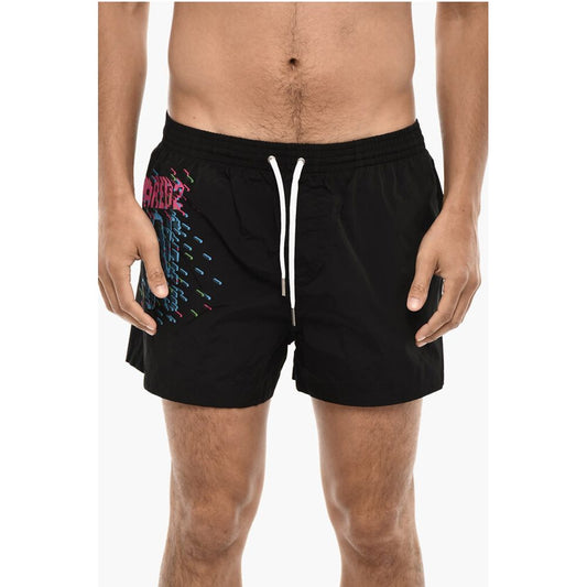 Dsquared² Printed GLITCH Swim Shorts