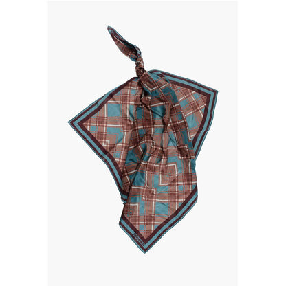 Dsquared² Checked Silk Foulard