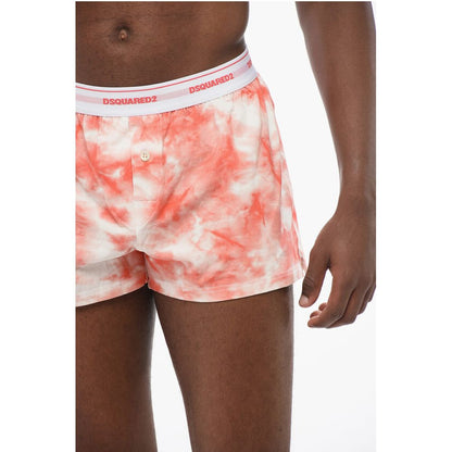 Dsquared² Cotton Blend Tie Dye Boxer