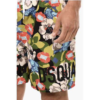Dsquared² Floral Print Swim Shorts