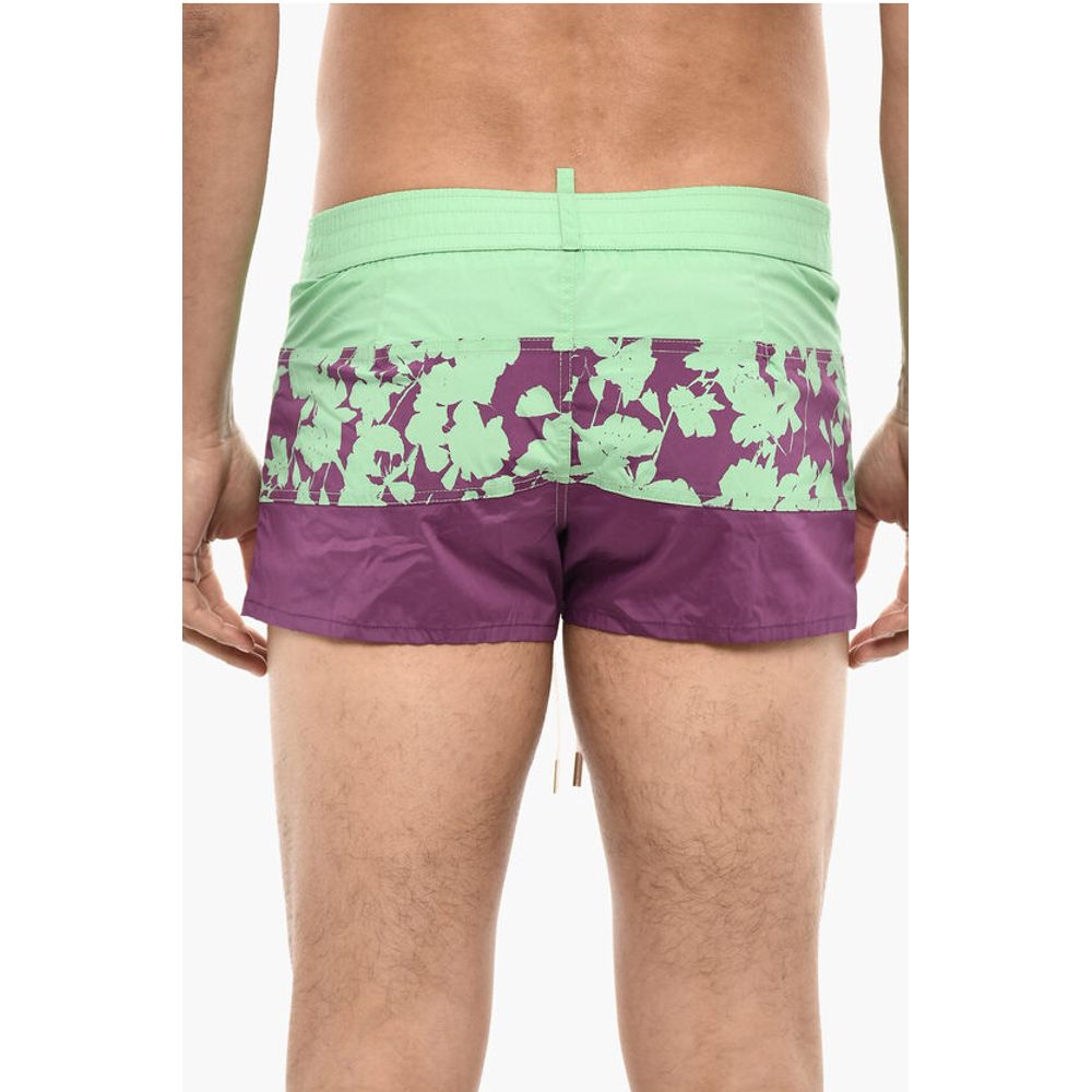 Dsquared² Floral Print Swim Shorts