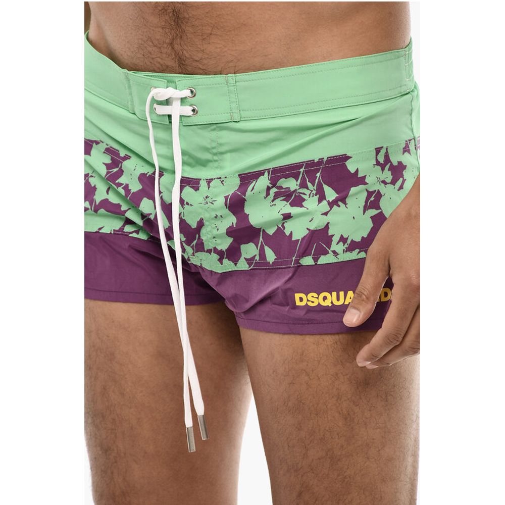 Dsquared² Floral Print Swim Shorts