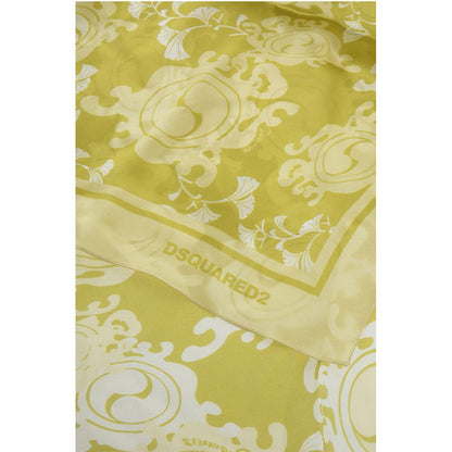 Dsquared² Patterned Silk Foulard