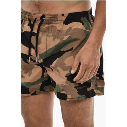 Dsquared² Camo Motif Swim Shorts