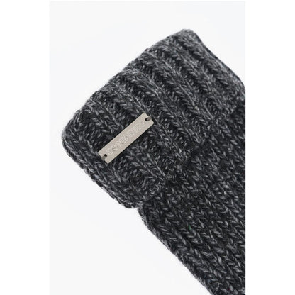 Dsquared² Melange Wool Blend Gloves