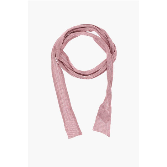 Dsquared² Solid Color Lurex Slim Foulard