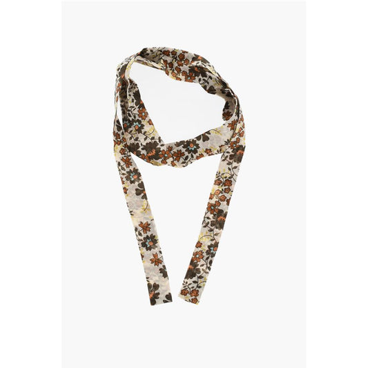 Dsquared² Floral-Motif Silk Foulard