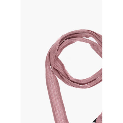 Dsquared² Solid Color Lurex Slim Foulard